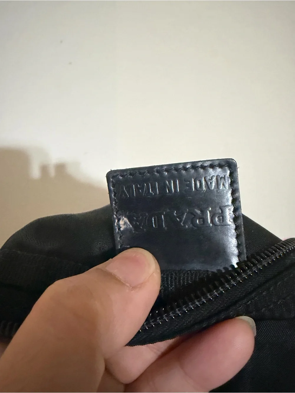 Prada Black Nylon cosmetic Pouch